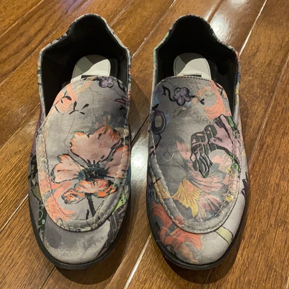 rag & bone flower velvet slides size 7 - Picture 2 of 8